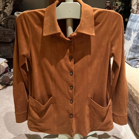 Mystree -Suede Jacket - Picture 1 of 9